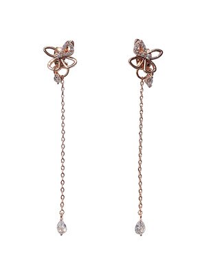 Se Jeong  Business Proposal butterfly Chain Earrings