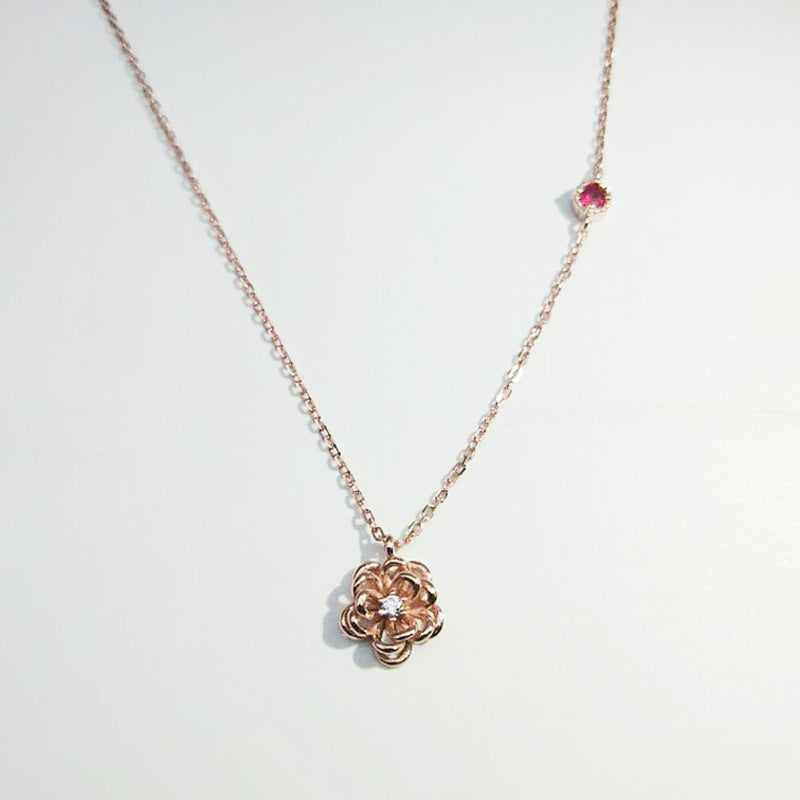 blossom pendant necklace