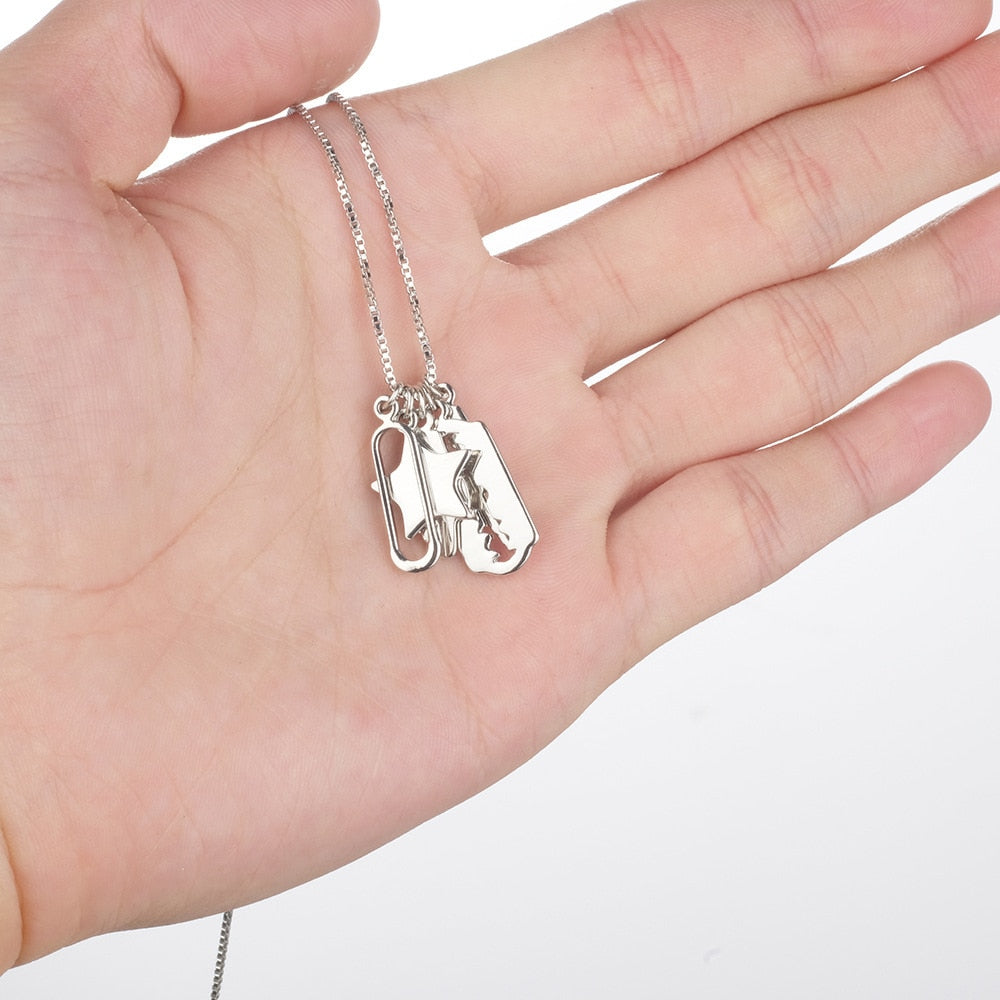 Taehyung aka V's charm necklace