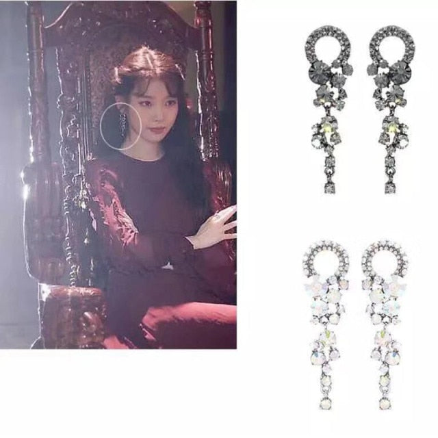 Cosmic Cluster Earrings Korean Drama inspired by Hotel Del Luna seen on IU