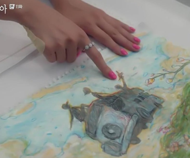 Kdrama Jewelry It's Okay to Not Be Okay Seo Yea Ji Trinity Circle Ring