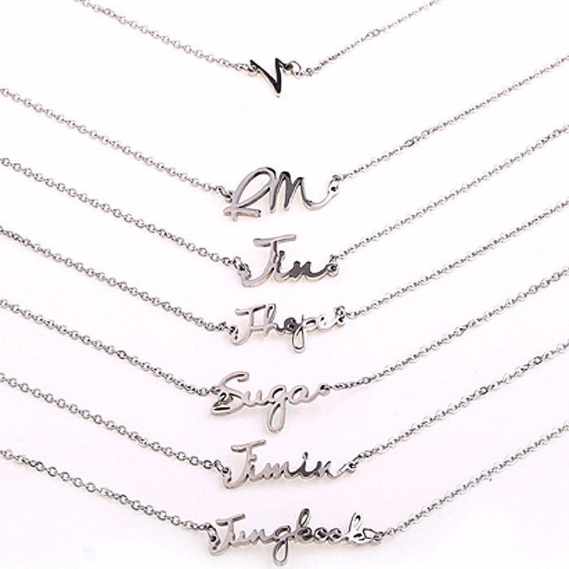 Army Titanium Steel Bracelet Suga Jimin Jin Jungkook V RM JHope