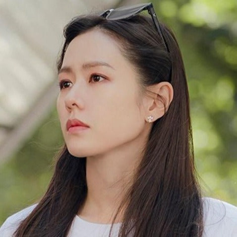 Crash Landing On You Geometric Earrings as seen on Son Ye-Jin