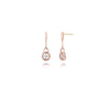 Kdrama Touch Your Heart Yoo In Na Inspired Minimalist Drop Earrings Sterling Silver