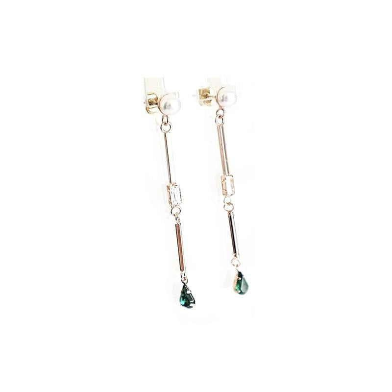 Kdrama Earrings Jewelry As seen on Rachel Park in Her Private Life Drop Earrings