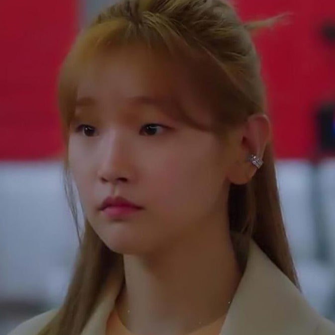 Sterling Silver Ear Cuff Inspired by Record of youth seen on Park So-dam as Ahn Jeong-ha