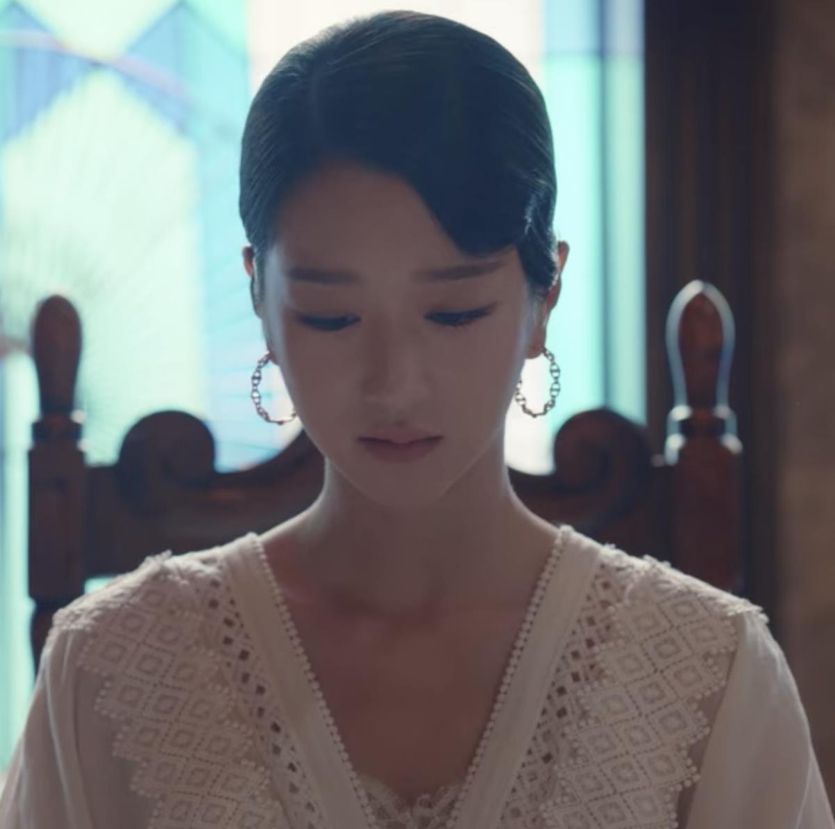 Seo Yea-Ji Chain Link Hoop Earrings | It's Okay TO Not Be Okay