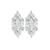 IU Crystal Geometric Earrings | Hotel Del Luna