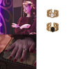 Baroque Ring with Pearl | Black Onyx | Hotel Del Luna
