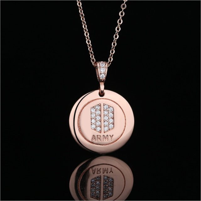 BTS Inspired Emblem Necklace