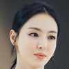 Kdrama Inspired Emerald & Gold Hoop Earrings Search WWW as seen on Lee Da-Hee