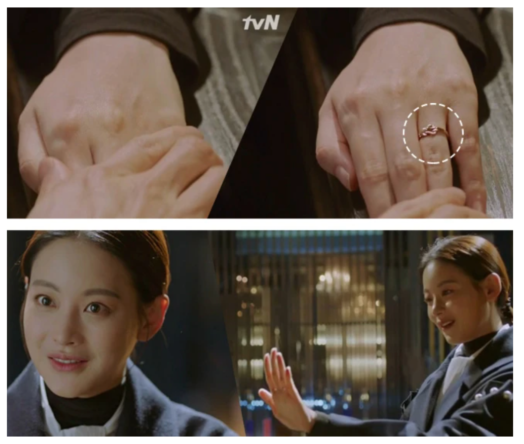 A Korean Odyssey Inspired Love Knot Ring Jin Seon Mi's Engagement Ring