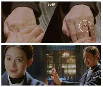 A Korean Odyssey Inspired Love Knot Ring Jin Seon Mi's Engagement Ring