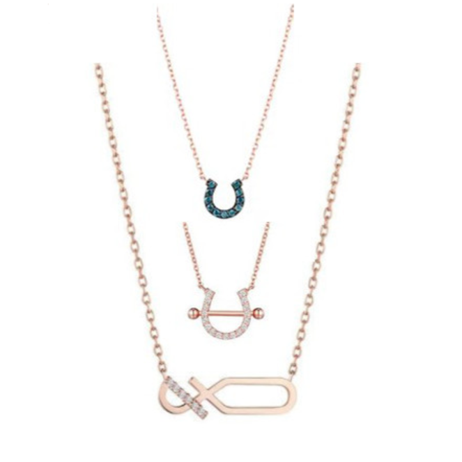 Crash Landing on You Horseshoe Necklace  | s925 Sterling Silver | Seo Ji Hye