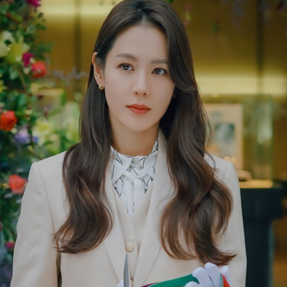 Crash Landing on You Earrings | 925 Sterling Silver | Gold Color Emboss Design