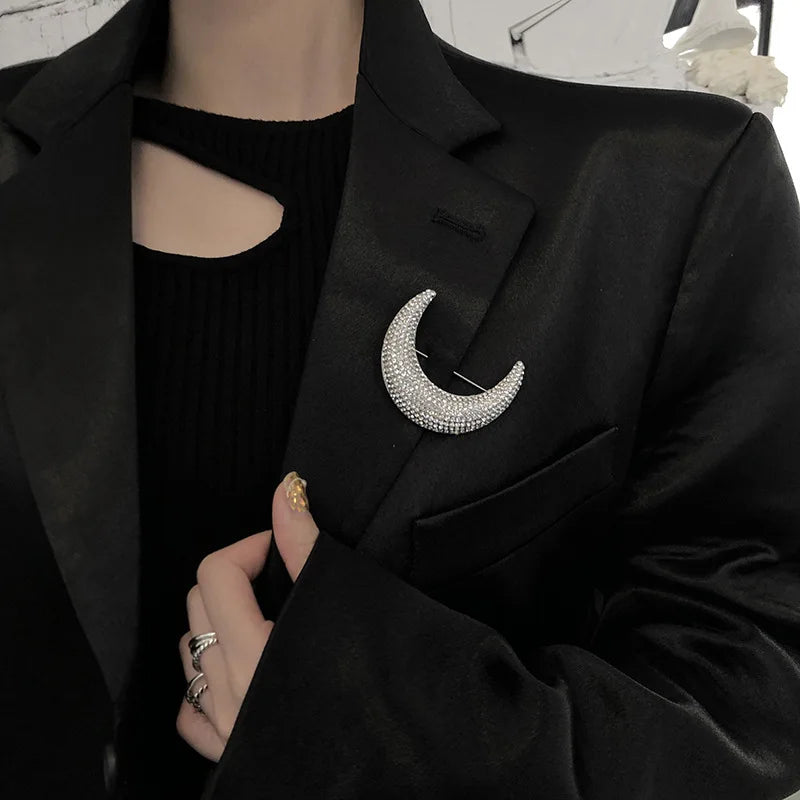 My Demon 마이데몬 Jung Koo Won (Song Kang) Crescent Moon Brooch Pin