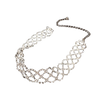Rhinestone web choker 