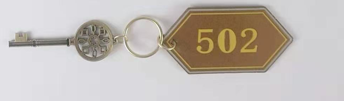 Korean Drama Hotel Del Luna Room Key 502 Keychain