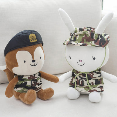 Descendants Of The Sun Kdrama Rabbit And Fox Plush Toy Song Joong Ki Song Hye Kyo