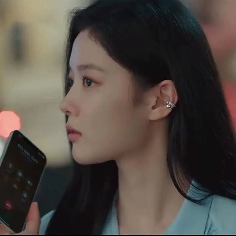 My Demon Kdrama Do Do Hee (Kim Yoo Jung) Double Ear Cuff