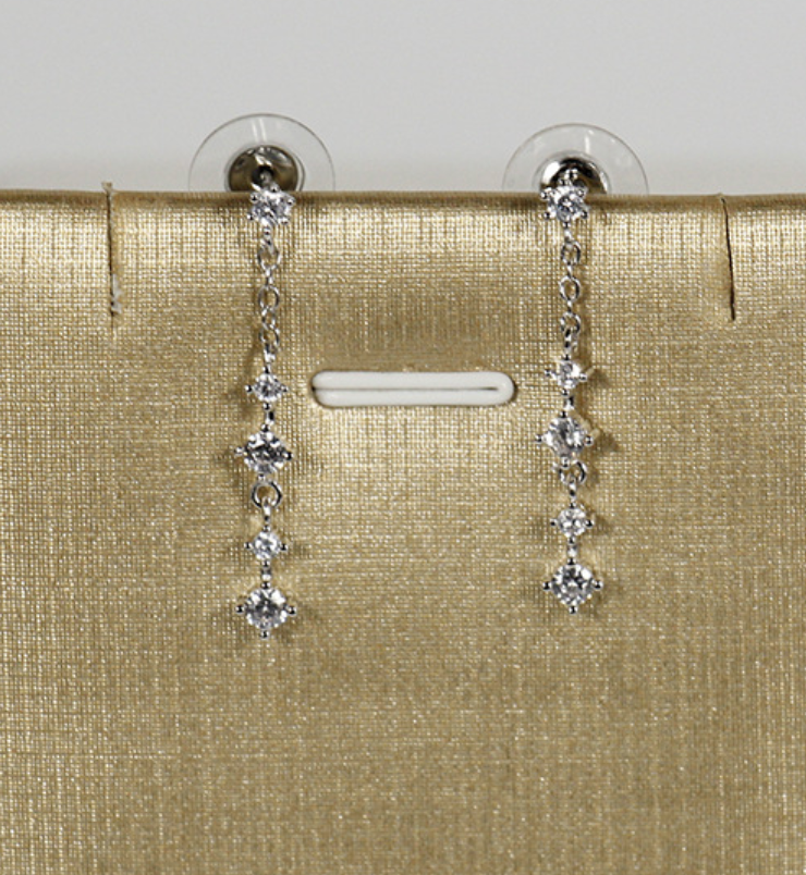 Jewelry from Kdrama Touch Your Heart Yoo In Na Inspired Bejewelled Drop Earrings