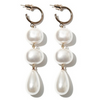 Jewelry from Kdrama Touch Your Heart Yoo In Na Inspired Pearl Dangle Earrings