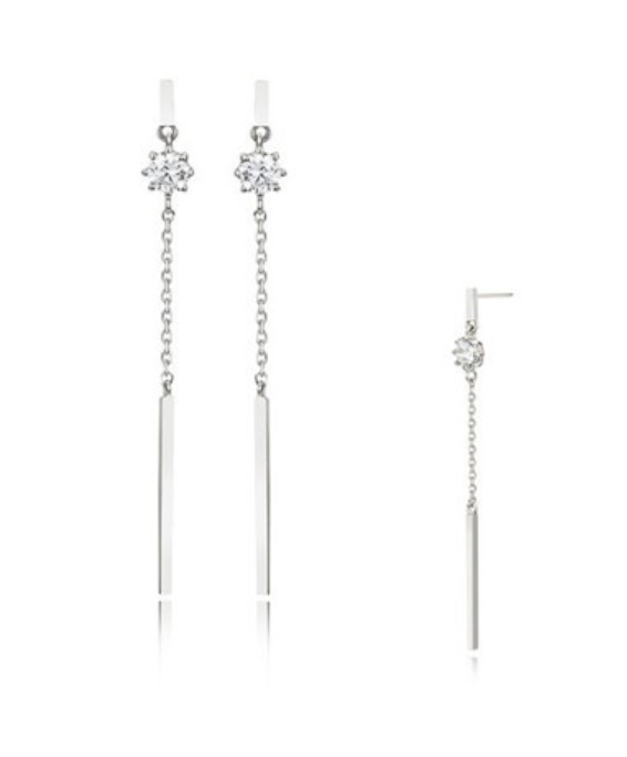 Jewelry from Kdrama Touch Your Heart Yoo In Na Inspired Minimalist Drop Earrings