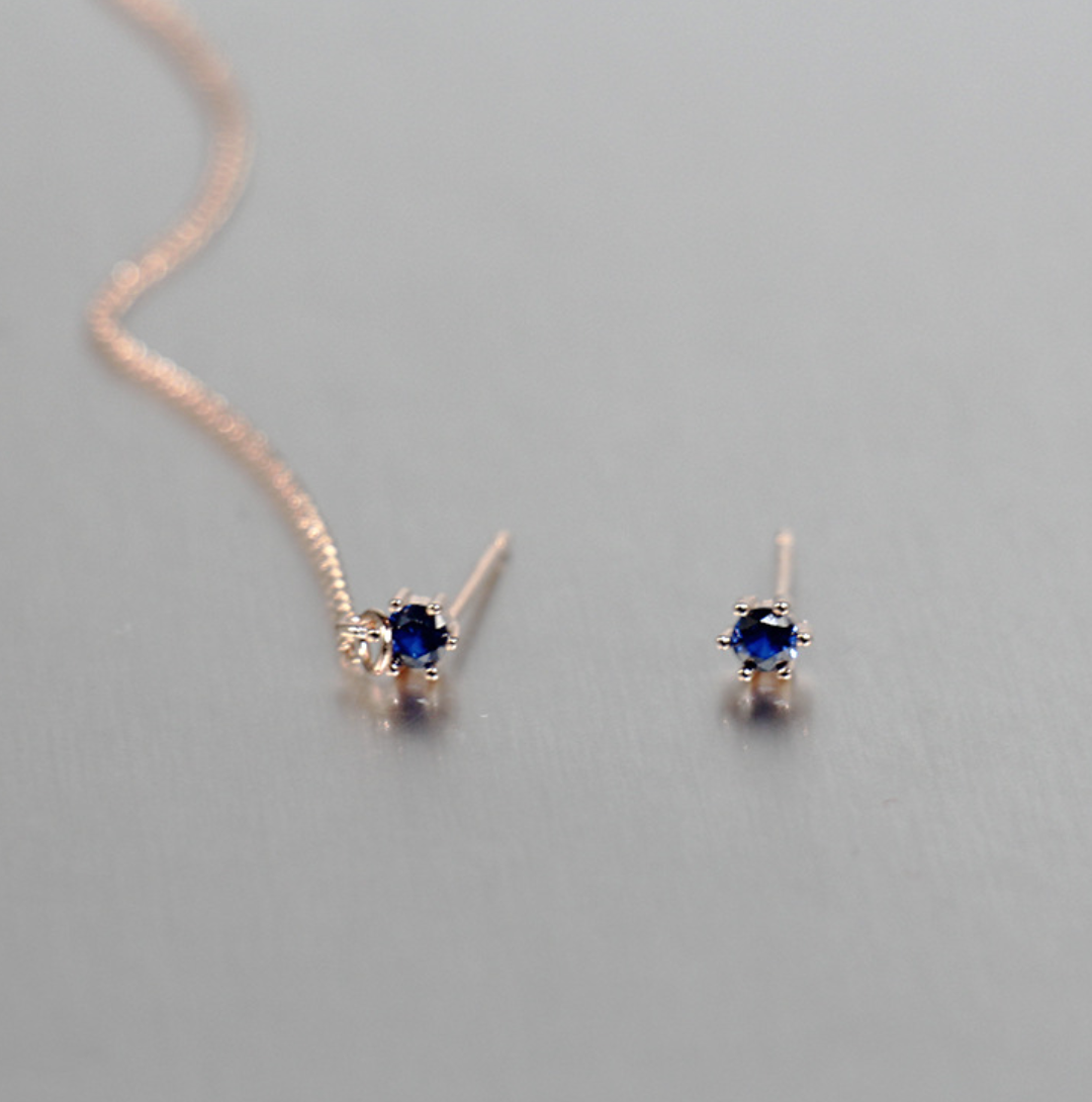 Jewelry from Kdrama Touch Your Heart Yoo In Na Inspired Asymmetric Earrings