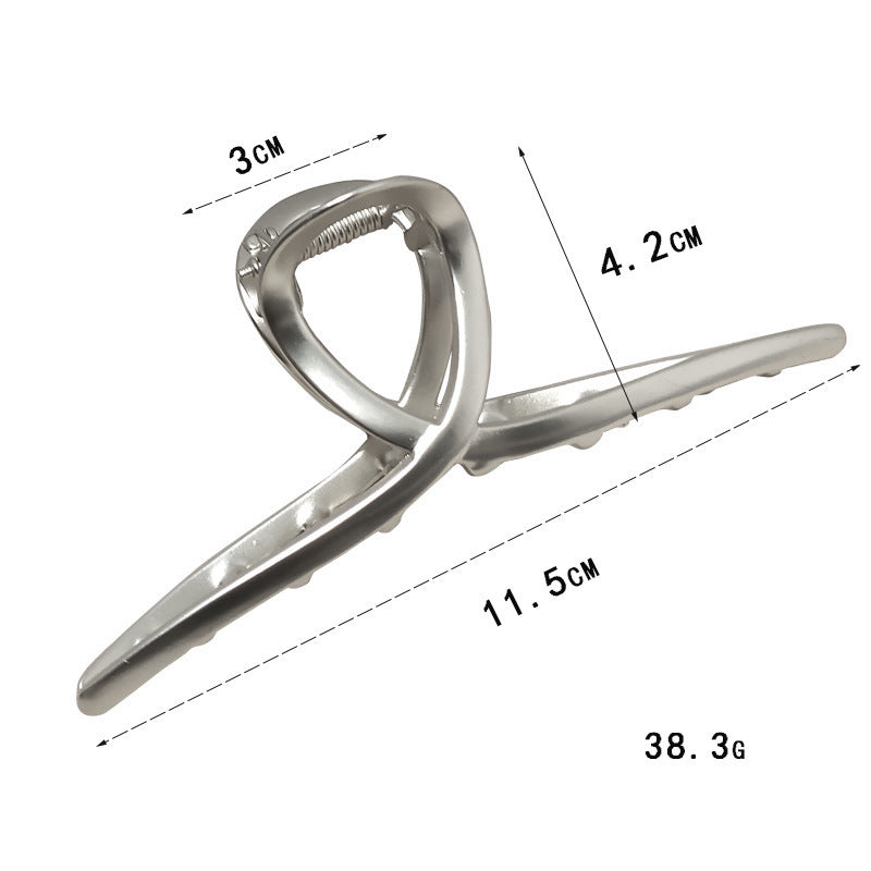 Im Ji-Yeon SIlver Loop Claw Clip As Seen The Glory Kdrama