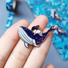 Woo Young Woo Inspired Whale Brooch
