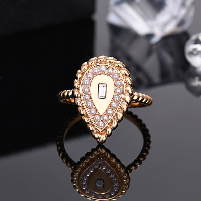 It's Okay to Not Be Okay | Teardrop Ring | Son Ye-Jin | Korean Drama Jewelry | Korean Rings