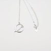 Hotel Del Luna Sterling Silver Logo Necklace