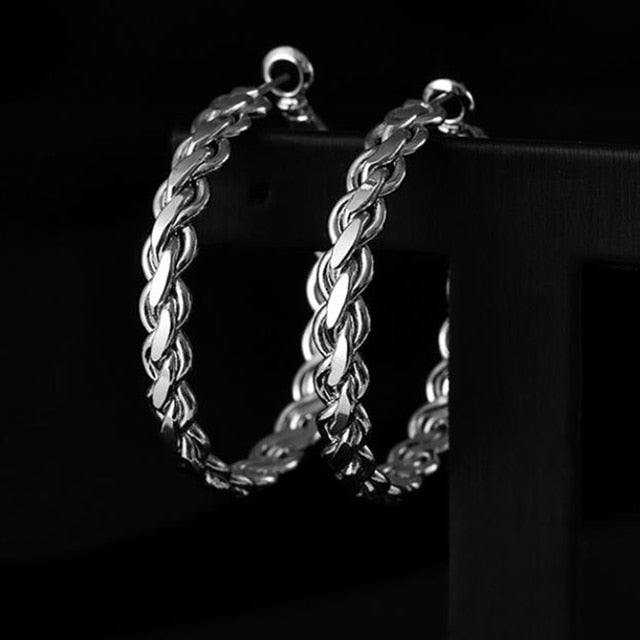 Pleated Hoop Earrings Kim Se Jeong Business Proposal