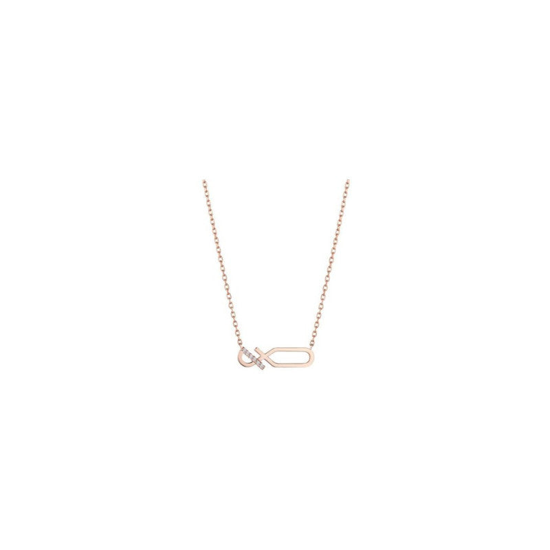 Crash Landing on You Horseshoe Necklace  | s925 Sterling Silver | Seo Ji Hye