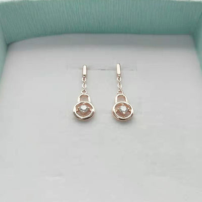 Kdrama Touch Your Heart Yoo In Na Inspired Minimalist Drop Earrings Sterling Silver
