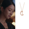 t's Okay to Not Be Okay | 925 Silver Necklace | Seo Yea-Ji | Korean Drama Jewelry | Korean Earrings