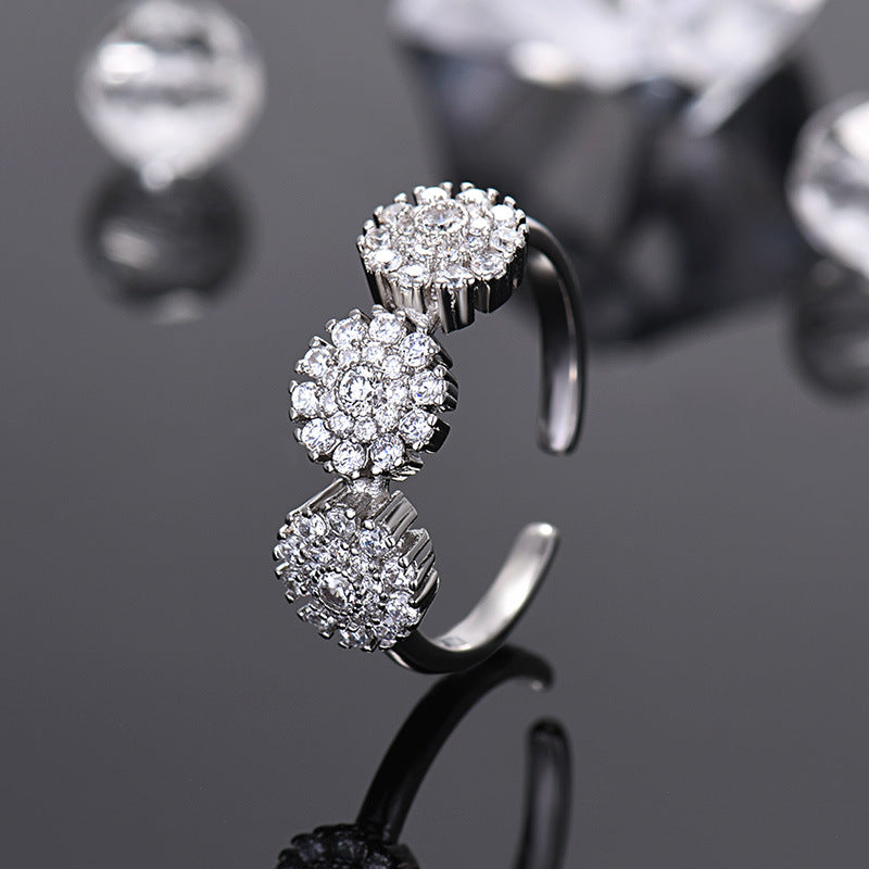 Kdrama Jewelry It's Okay to Not Be Okay Seo Yea Ji Trinity Circle Ring