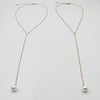Rachel Park Inspired Lariat Necklace | S925 Sterling Silver Y Necklace Her Private Life