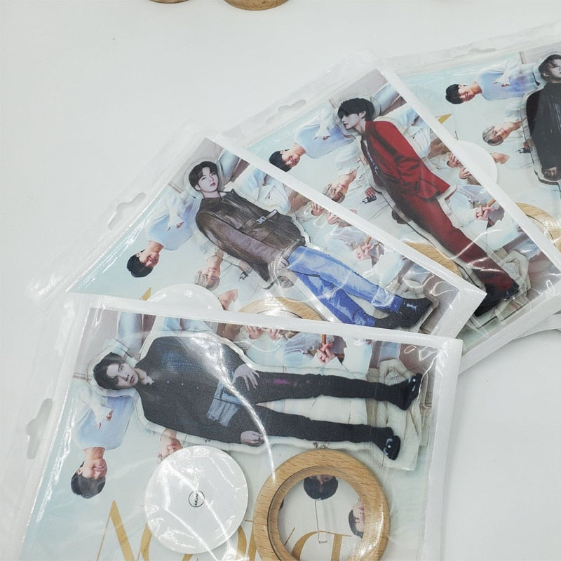 Army Collectibles - Jungkook Jin RM Jimin Suga Jhope V Acrylic Stand with Light