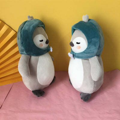 Penguin with Flapping Wings Plush Toy seen on Kdrama Crash Landing On You