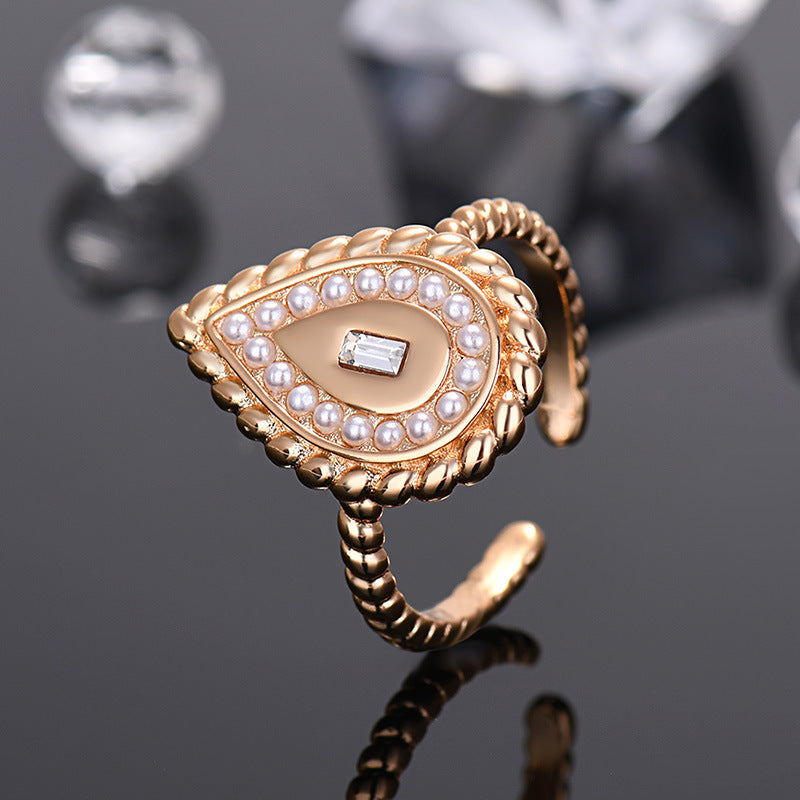 It's Okay to Not Be Okay | Teardrop Ring | Son Ye-Jin | Korean Drama Jewelry | Korean Rings