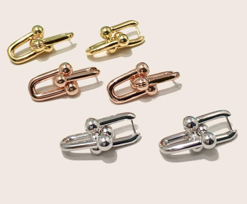 Korean Drama Penthouse Link Earrings As seen On Shim Su-ryeon Lee Ji-ah