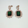 Kdrama Jewelry Earrings inspired by Her Private Life as seen on Rachel Park Min-Young Emerald Earrings