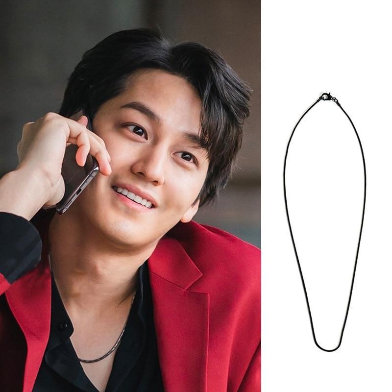 Tale of the Nine Tailed Inspired Kim Bum as Lee Rang | Black Snake Chain Necklace