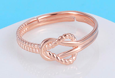 A Korean Odyssey Inspired Love Knot Ring Jin Seon Mi's Engagement Ring