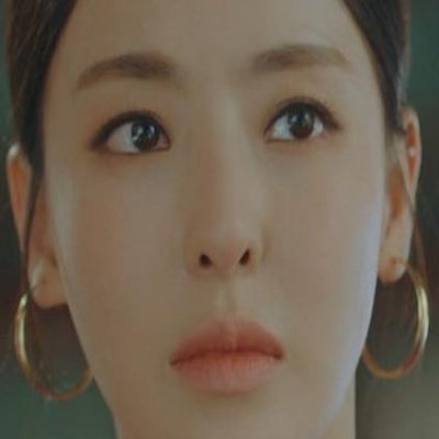Kdrama Inspired Hoop Earrings Search WWW as seen on Lee Da-Hee