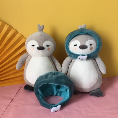 Penguin with Flapping Wings Plush Toy seen on Kdrama Crash Landing On You