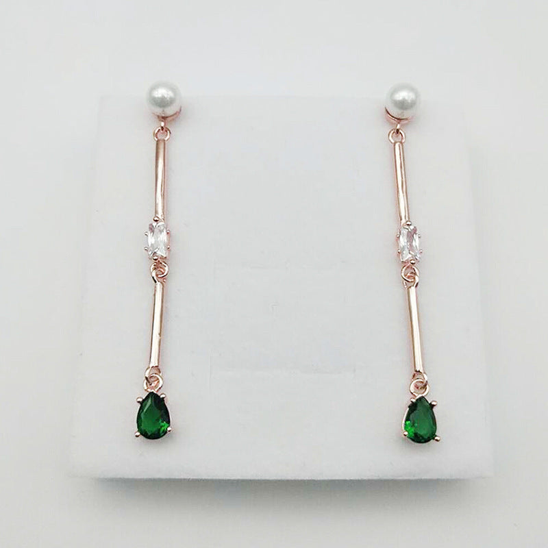 Kdrama Earrings Jewelry As seen on Rachel Park in Her Private Life Drop Earrings