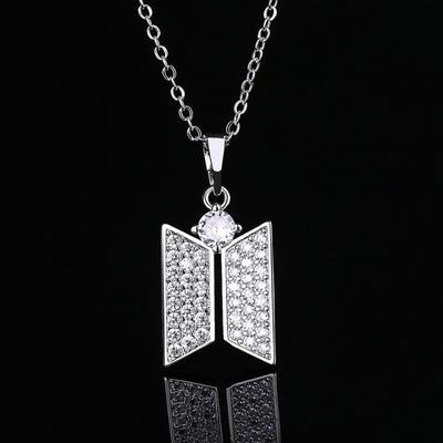 BTS Inspired logo necklace