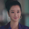 Korean drama, It's Okay to Not Be Okay, Seo Yea Ji Inspired Hoop Earrings Hardware Design